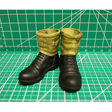 1:6 Scale British WWII Airborne Division Boots with Gaiters